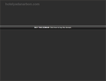 Tablet Screenshot of hotelyadanarbon.com